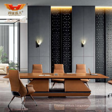 Luxury Modern Leather Office Furniture Conference Room Table